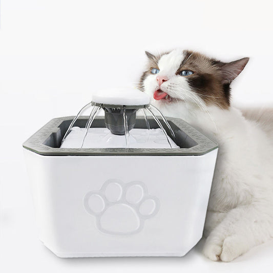 Electric Cat Water Fountain – 2.5L Ultra Quiet