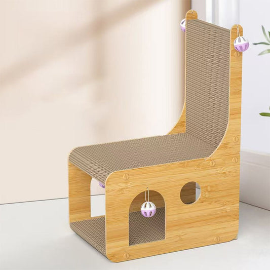 Premium Cat Lounge Scratcher – 2-in-1 Design & Comfort
