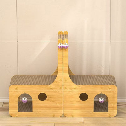 Griffoir Lounge Premium pour Chat – Design & Confort 2-en-1